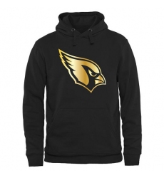 NFL Men's Arizona Cardinals Pro Line Black Gold Collection Pullover Hoodie