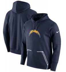 NFL Los Angeles Chargers Nike Champ Drive Vapor Speed Pullover Hoodie - Navy