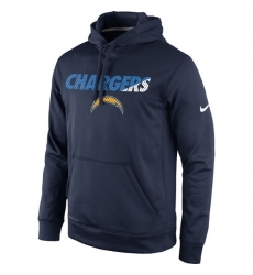 NFL Los Angeles Chargers Nike Kick Off Staff Performance Pullover Hoodie - Navy