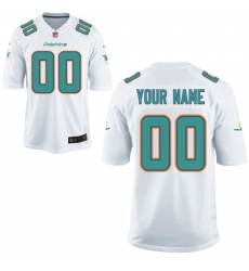 Nike Men's Miami Dolphins Customized White Game Jersey