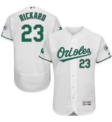 Men's Majestic Baltimore Orioles #23 Joey Rickard White Celtic Flexbase Authentic Collection MLB Jersey