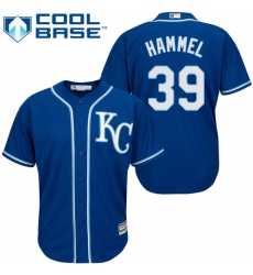 Youth Majestic Kansas City Royals #39 Jason Hammel Authentic Blue Alternate 2 Cool Base MLB Jersey