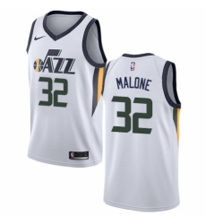 Youth Nike Utah Jazz #32 Karl Malone Authentic NBA Jersey - Association Edition