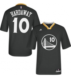 Women's Adidas Golden State Warriors #10 Tim Hardaway Authentic Black Alternate NBA Jersey