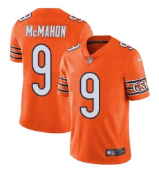 Men's Nike Chicago Bears #9 Jim McMahon Elite Orange Rush Vapor Untouchable NFL Jersey