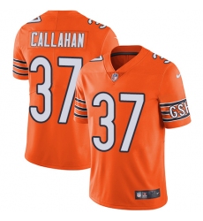 Youth Nike Chicago Bears #37 Bryce Callahan Limited Orange Rush Vapor Untouchable NFL Jersey