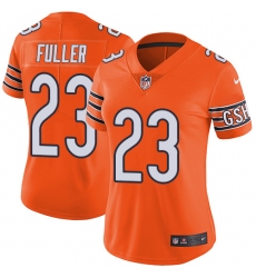 Women's Nike Chicago Bears #23 Kyle Fuller Limited Orange Rush Vapor Untouchable NFL Jersey