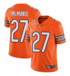 Men's Nike Chicago Bears #27 Sherrick McManis Limited Orange Rush Vapor Untouchable NFL Jersey