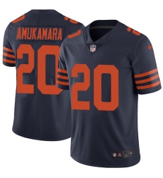 Men's Nike Chicago Bears #20 Prince Amukamara Navy Blue Alternate Vapor Untouchable Limited Player NFL Jersey