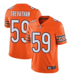 Youth Nike Chicago Bears #59 Danny Trevathan Limited Orange Rush Vapor Untouchable NFL Jersey