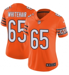 Women's Nike Chicago Bears #65 Cody Whitehair Limited Orange Rush Vapor Untouchable NFL Jersey