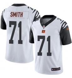 Men's Nike Cincinnati Bengals #71 Andre Smith Limited White Rush Vapor Untouchable NFL Jersey