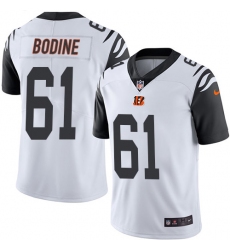 Youth Nike Cincinnati Bengals #61 Russell Bodine Limited White Rush Vapor Untouchable NFL Jersey