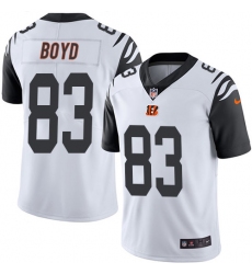 Men's Nike Cincinnati Bengals #83 Tyler Boyd Limited White Rush Vapor Untouchable NFL Jersey