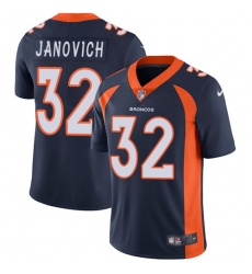 Youth Nike Denver Broncos #32 Andy Janovich Navy Blue Alternate Vapor Untouchable Limited Player NFL Jersey