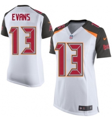 Women's Nike Tampa Bay Buccaneers #13 Mike Evans Game White NFL Jersey