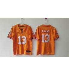 Youth Tampa Bay Buccaneers #13 Mike Evans Orange F.U.S.E Throwback Vapor Untouchable Limited Stitched Jersey