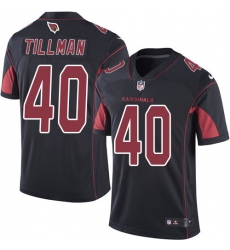 Youth Nike Arizona Cardinals #40 Pat Tillman Limited Black Rush Vapor Untouchable NFL Jersey