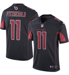 Youth Nike Arizona Cardinals #11 Larry Fitzgerald Limited Black Rush Vapor Untouchable NFL Jersey