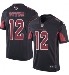 Youth Nike Arizona Cardinals #12 John Brown Limited Black Rush Vapor Untouchable NFL Jersey