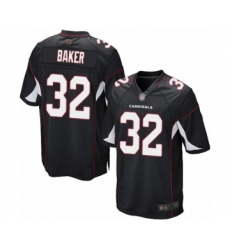 Men's Arizona Cardinals #32 Budda Baker Game Black Alternate Football Jersey Men's Arizona Cardinals #32 Budda Baker Game Black Alternate Football Jersey