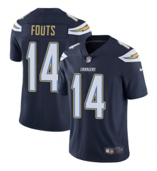Youth Nike Los Angeles Chargers #14 Dan Fouts Elite Navy Blue Team Color NFL Jersey
