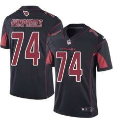 Men's Nike Arizona Cardinals #74 D.J. Humphries Limited Black Rush Vapor Untouchable NFL Jersey