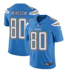 Youth Nike Los Angeles Chargers #80 Kellen Winslow Elite Electric Blue Alternate NFL Jersey