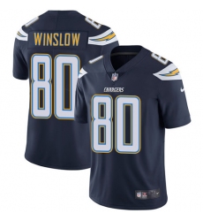 Youth Nike Los Angeles Chargers #80 Kellen Winslow Navy Blue Team Color Vapor Untouchable Limited Player NFL Jersey