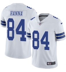 Youth Nike Dallas Cowboys #84 James Hanna White Vapor Untouchable Limited Player NFL Jersey
