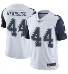 Men's Nike Dallas Cowboys #44 Robert Newhouse Limited White Rush Vapor Untouchable NFL Jersey