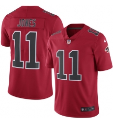 Youth Nike Atlanta Falcons #11 Julio Jones Limited Red Rush Vapor Untouchable NFL Jersey