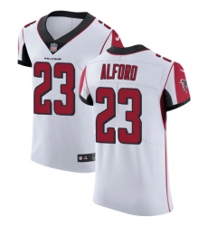 Men's Nike Atlanta Falcons #23 Robert Alford White Vapor Untouchable Elite Player NFL Jersey