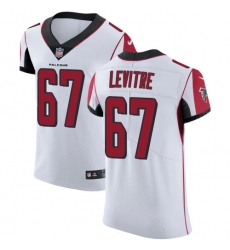 Men's Nike Atlanta Falcons #67 Andy Levitre White Vapor Untouchable Elite Player NFL Jersey