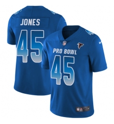 Youth Nike Atlanta Falcons #45 Deion Jones Limited Royal Blue 2018 Pro Bowl NFL Jersey