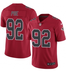 Youth Nike Atlanta Falcons #92 Dontari Poe Limited Red Rush Vapor Untouchable NFL Jersey