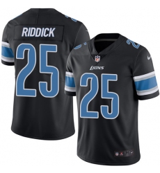 Youth Nike Detroit Lions #25 Theo Riddick Limited Black Rush Vapor Untouchable NFL Jersey