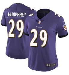 Women's Nike Baltimore Ravens #29 Marlon Humphrey Purple Team Color Vapor Untouchable Limited Player NFL Jersey Women's Nike Baltimore Ravens #29 Marlon Humphrey Purple Team Color Vapor Untouchable Limited Player NFL Jersey