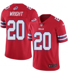 Youth Nike Buffalo Bills #20 Shareece Wright Limited Red Rush Vapor Untouchable NFL Jersey