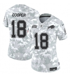 Women's Buffalo Bills #18 Amari Cooper 2024 F.U.S.E Arctic Camo Salute To Service Limited Stitched Football Jersey(Run Small)