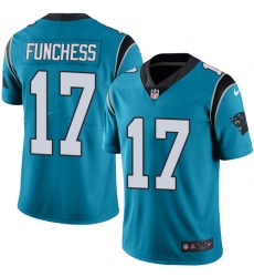 Youth Nike Carolina Panthers #17 Devin Funchess Limited Blue Rush Vapor Untouchable NFL Jersey