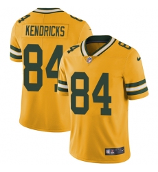 Men's Nike Green Bay Packers #84 Lance Kendricks Limited Gold Rush Vapor Untouchable NFL Jersey