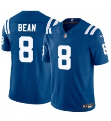 Men's Indianapolis Colts #8 Jason Bean Blue 2024 F.U.S.E. Vapor Limited Stitched Football Jersey