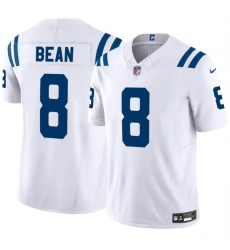 Men's Indianapolis Colts #8 Jason Bean White 2024 F.U.S.E. Vapor Limited Stitched Football Jersey