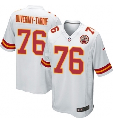 Men's Nike Kansas City Chiefs #76 Laurent Duvernay-Tardif Game White NFL Jersey