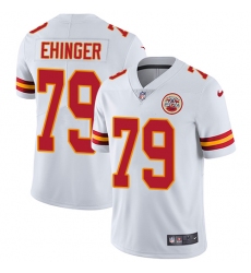 Men's Nike Kansas City Chiefs #79 Parker Ehinger White Vapor Untouchable Limited Player NFL Jersey